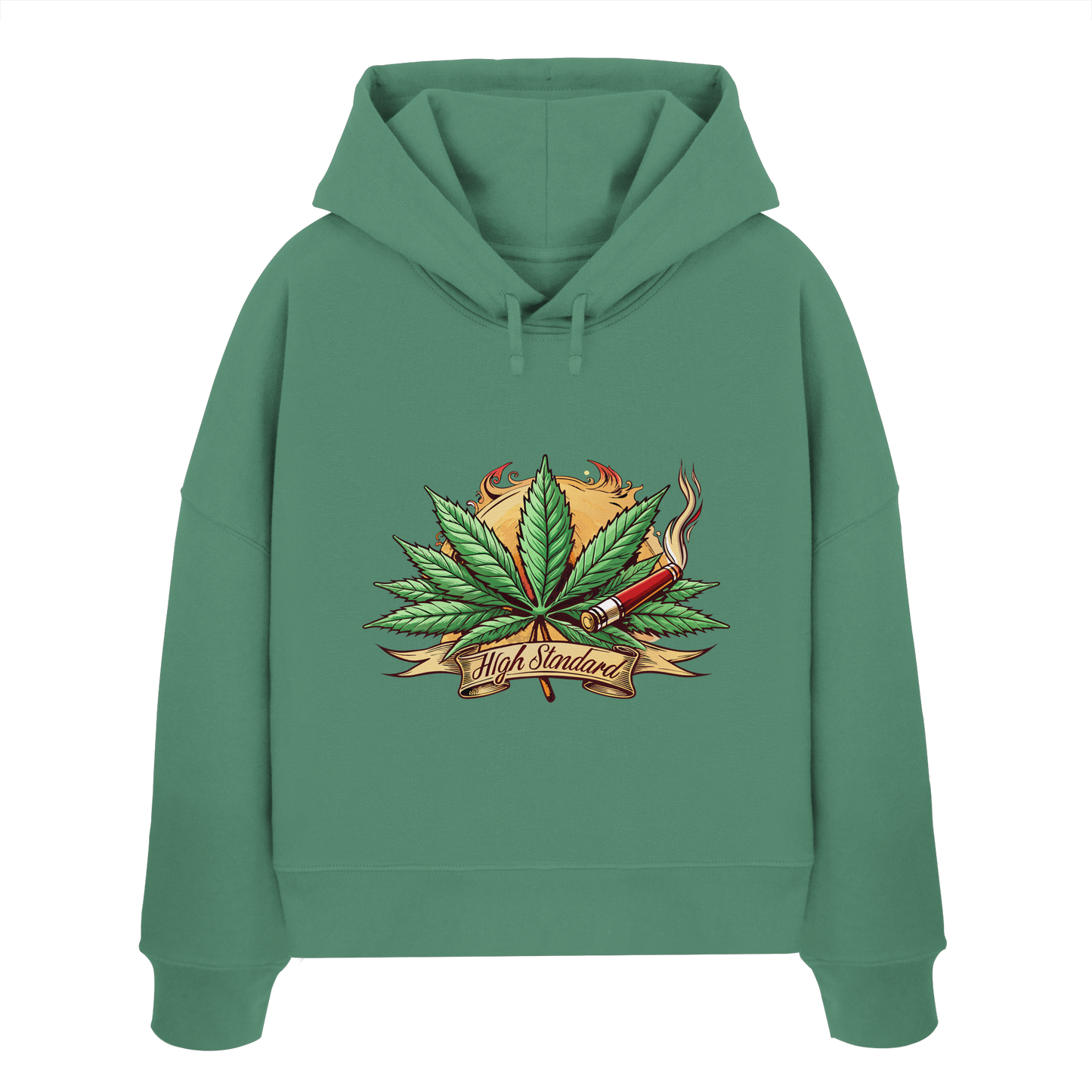 High Standard - Ladies Boxcut Hoodie