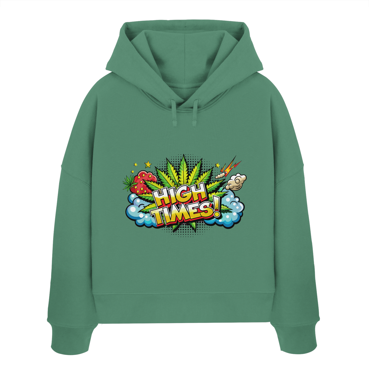 High Times - Ladies Boxcut Hoodie