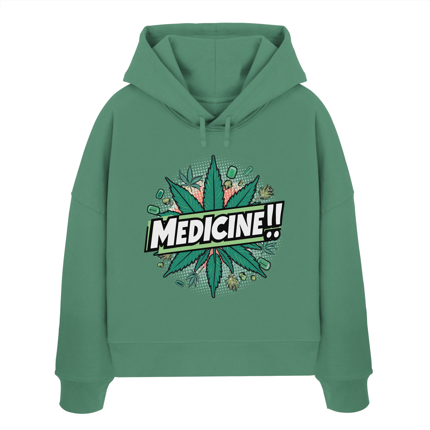 Medicine - Ladies Boxcut Hoodie