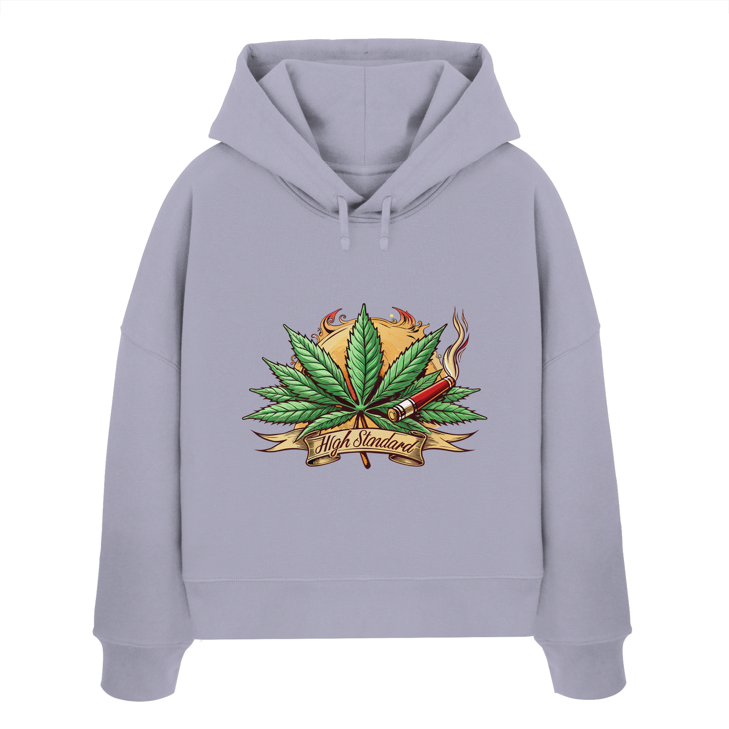 High Standard - Ladies Boxcut Hoodie