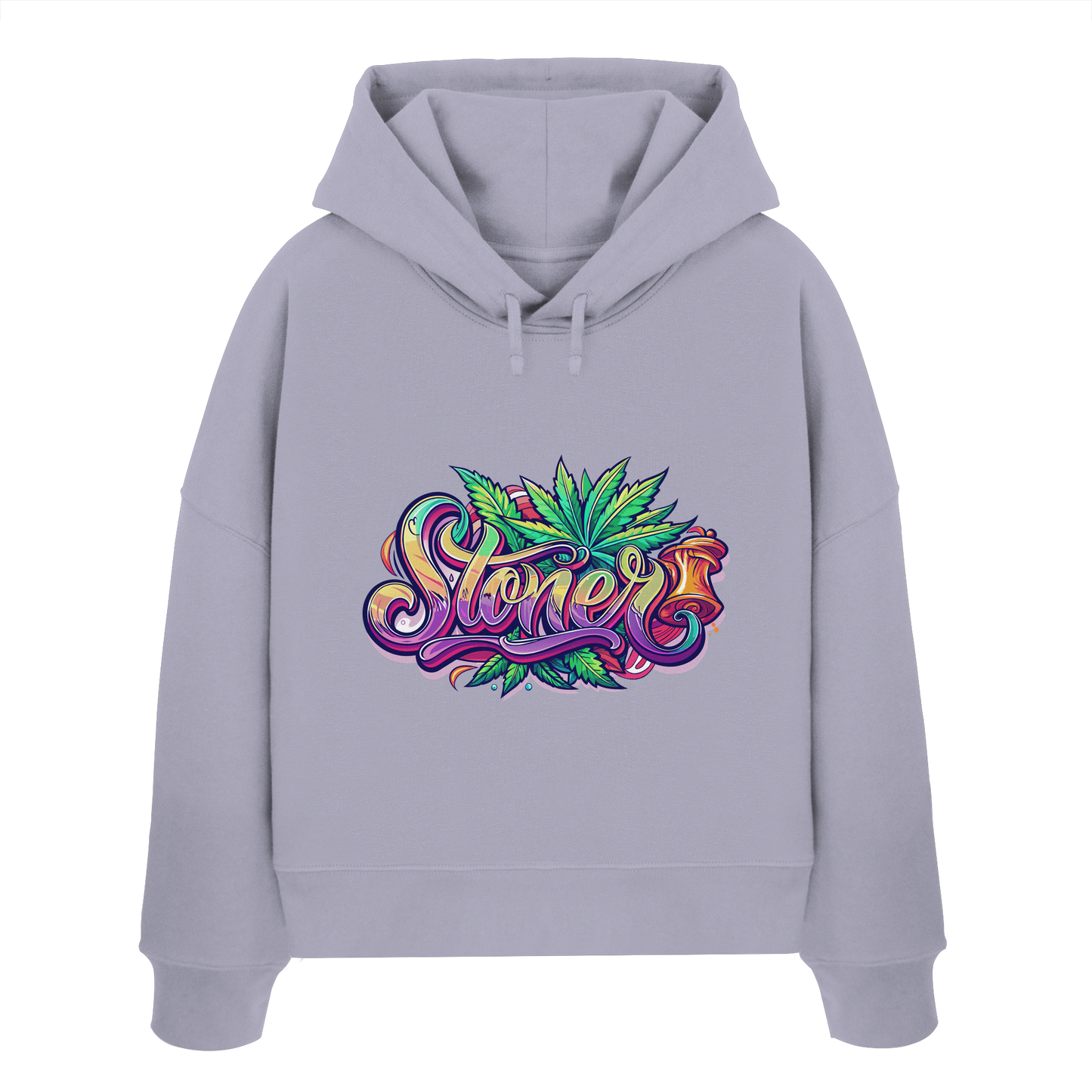 Color Stoner - Ladies Boxcut Hoodie