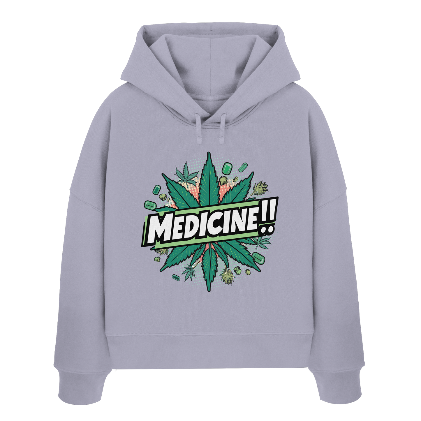 Medicine - Ladies Boxcut Hoodie