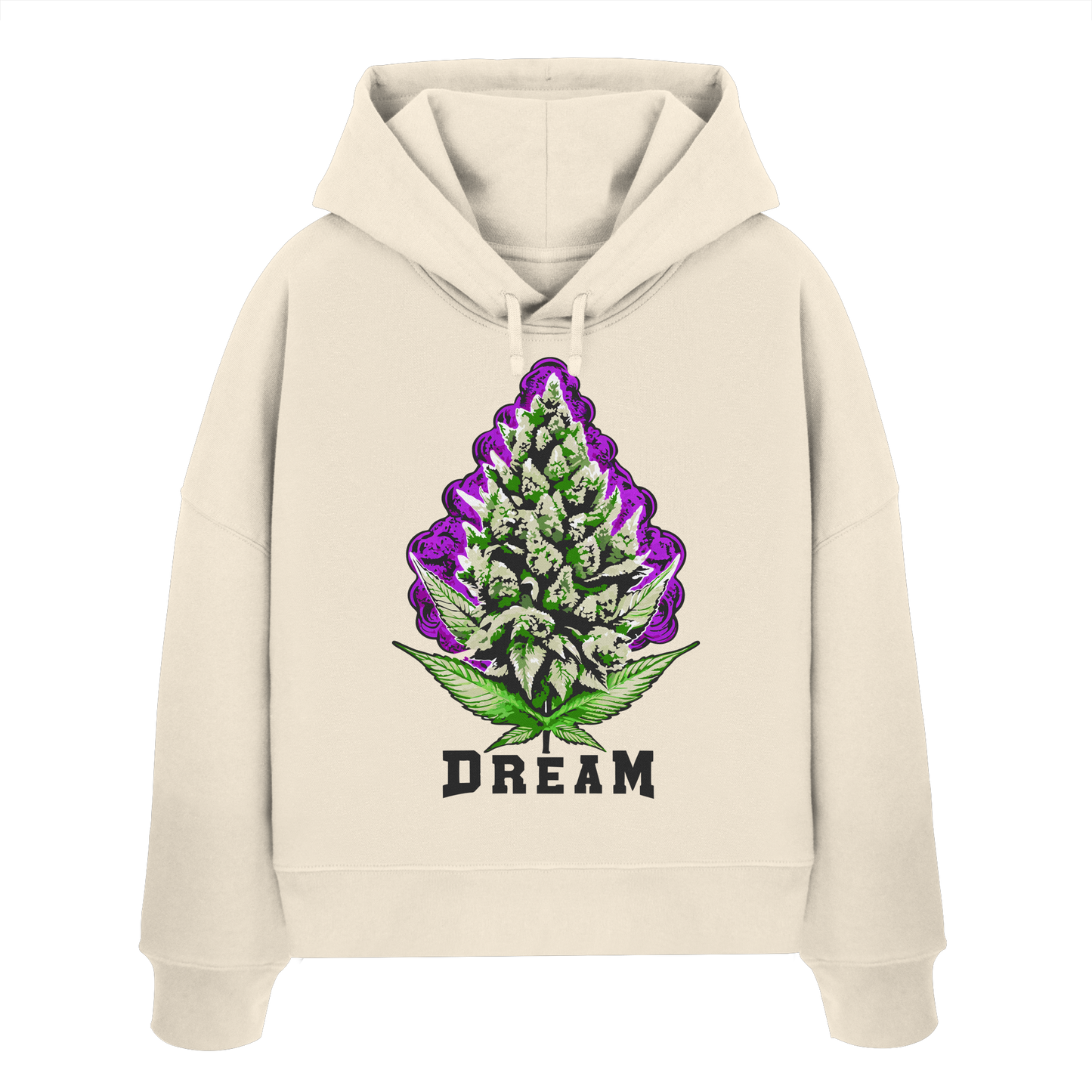 Purple Dream - Ladies Boxcut Hoodie