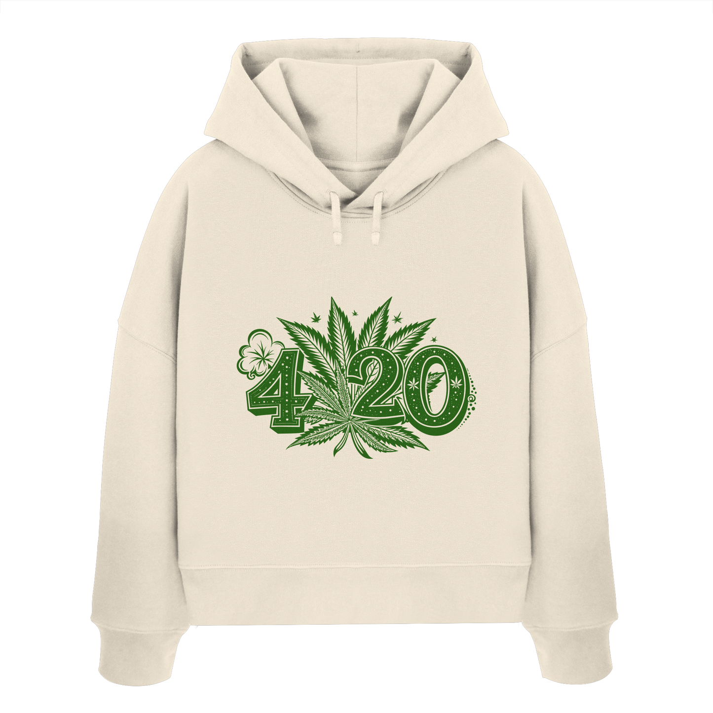 420 - Ladies Boxcut Hoodie