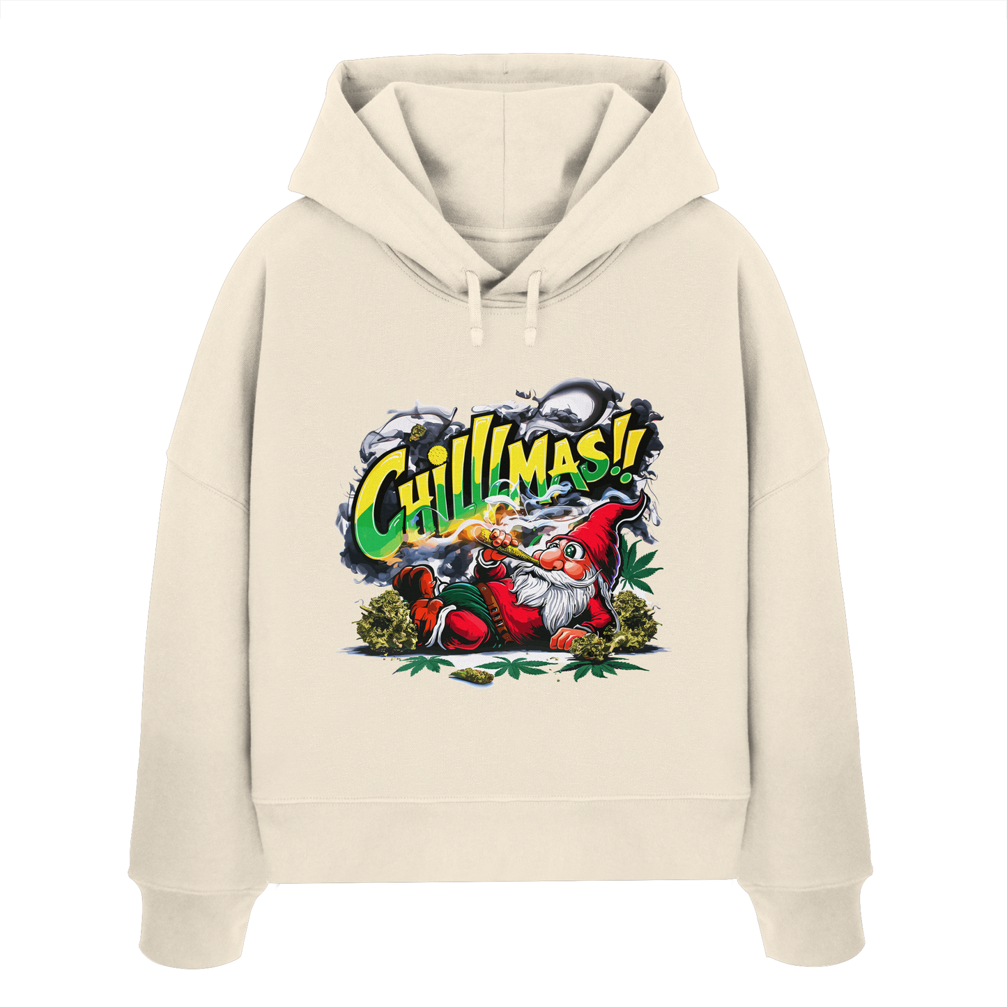 Chillmas - Ladies Boxcut Hoodie