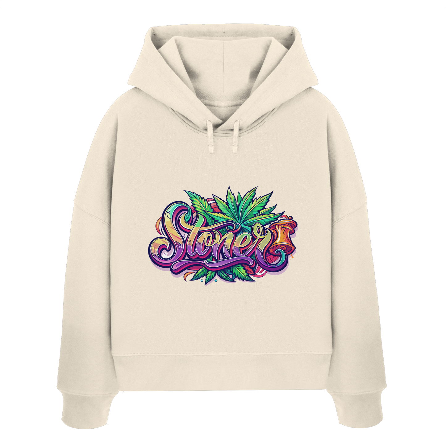 Color Stoner - Ladies Boxcut Hoodie