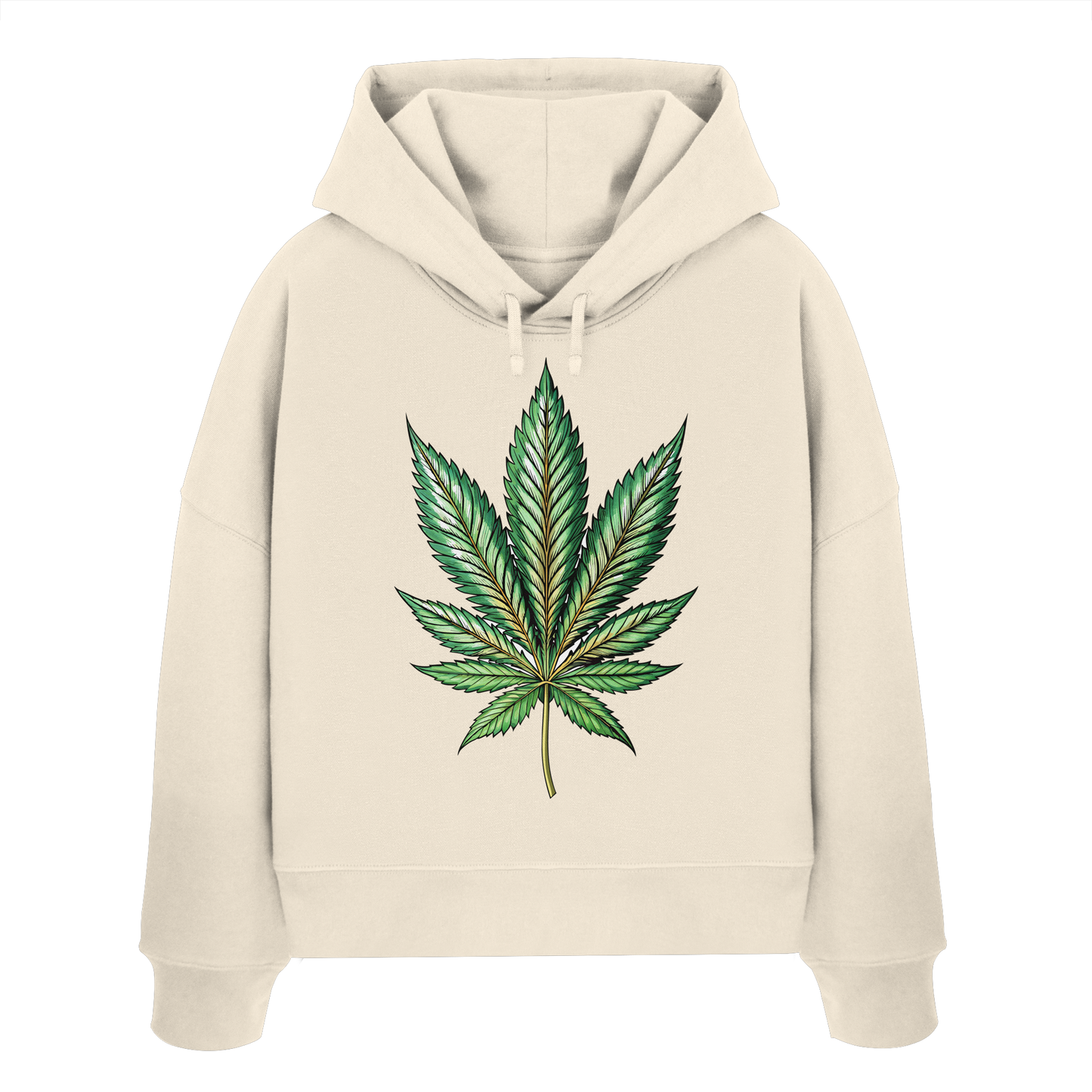 Leaf - Ladies Boxcut Hoodie