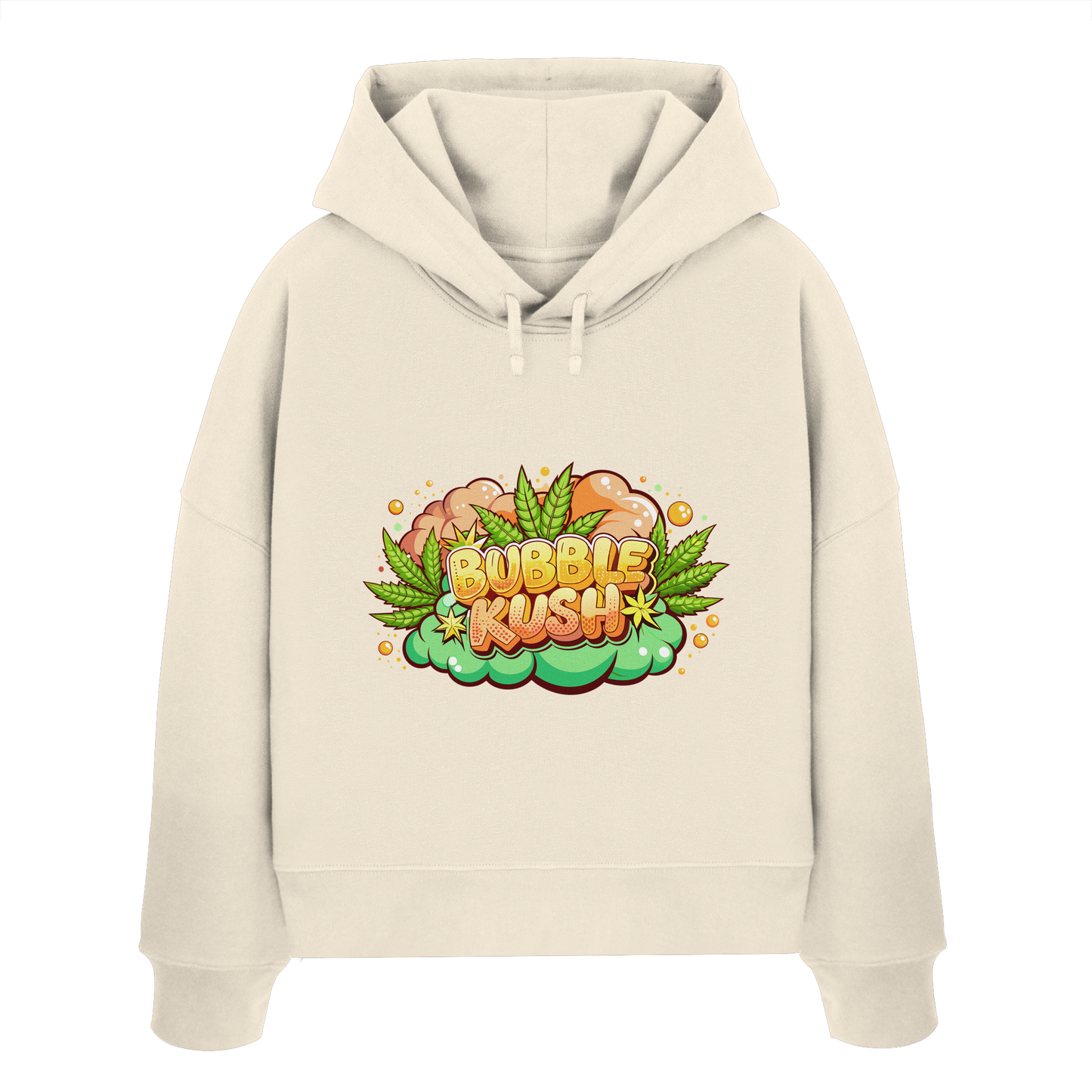 Bubble Kush - Ladies Boxcut Hoodie