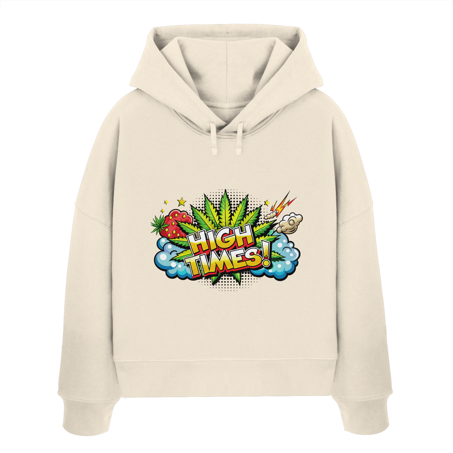 High Times - Ladies Boxcut Hoodie