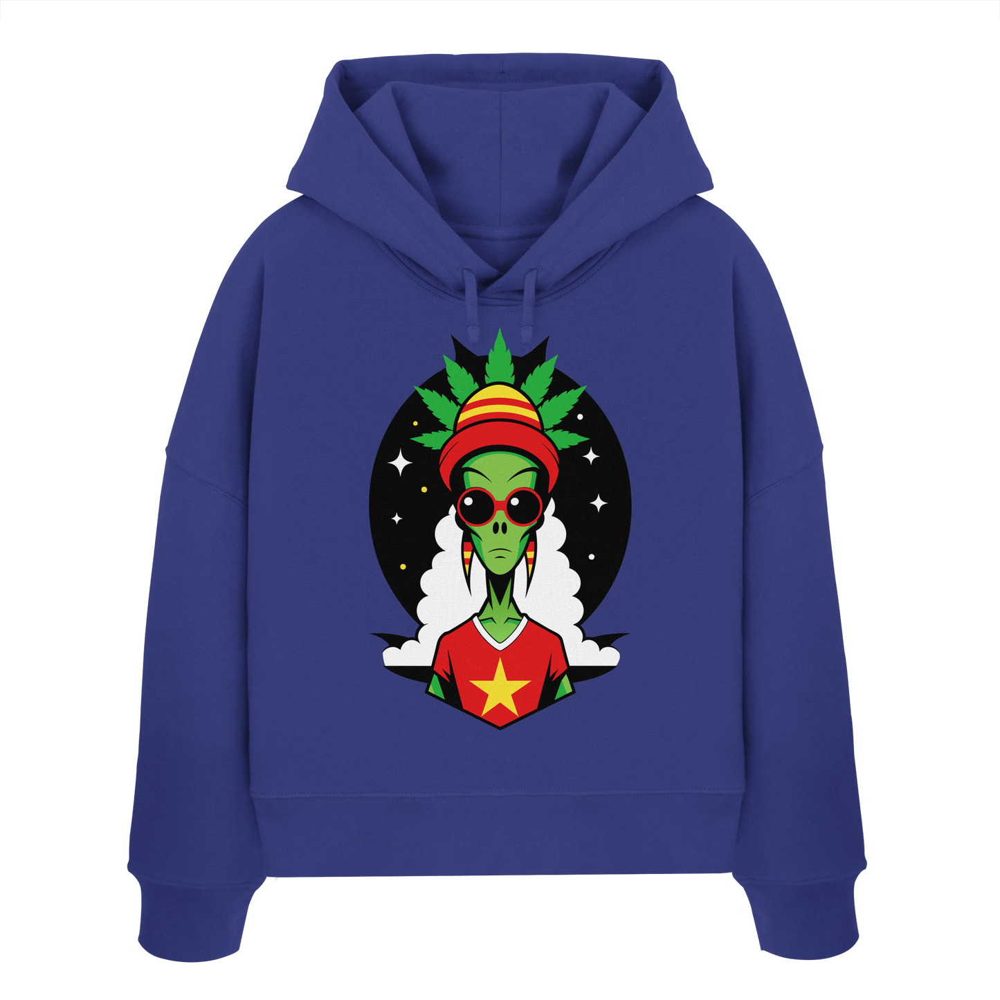 Alien - Ladies Boxcut Hoodie