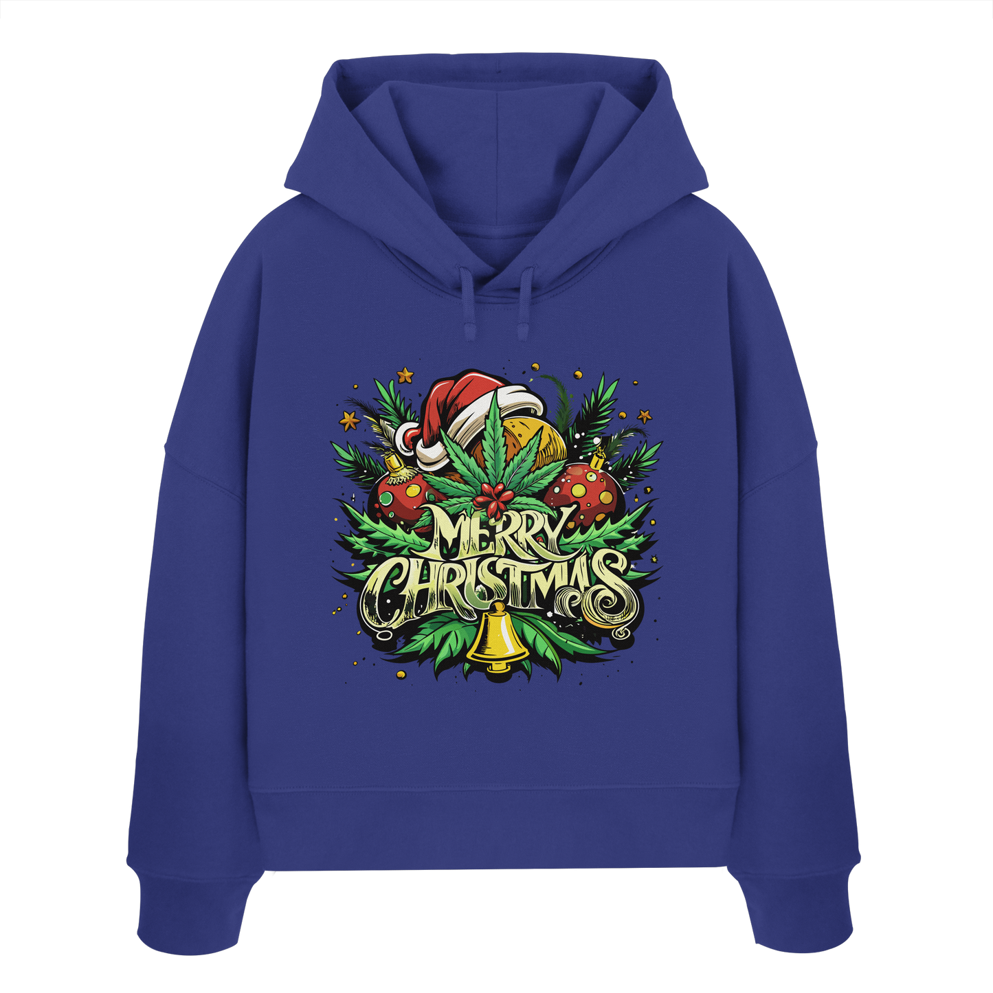 Bell Christmas - Ladies Boxcut Hoodie