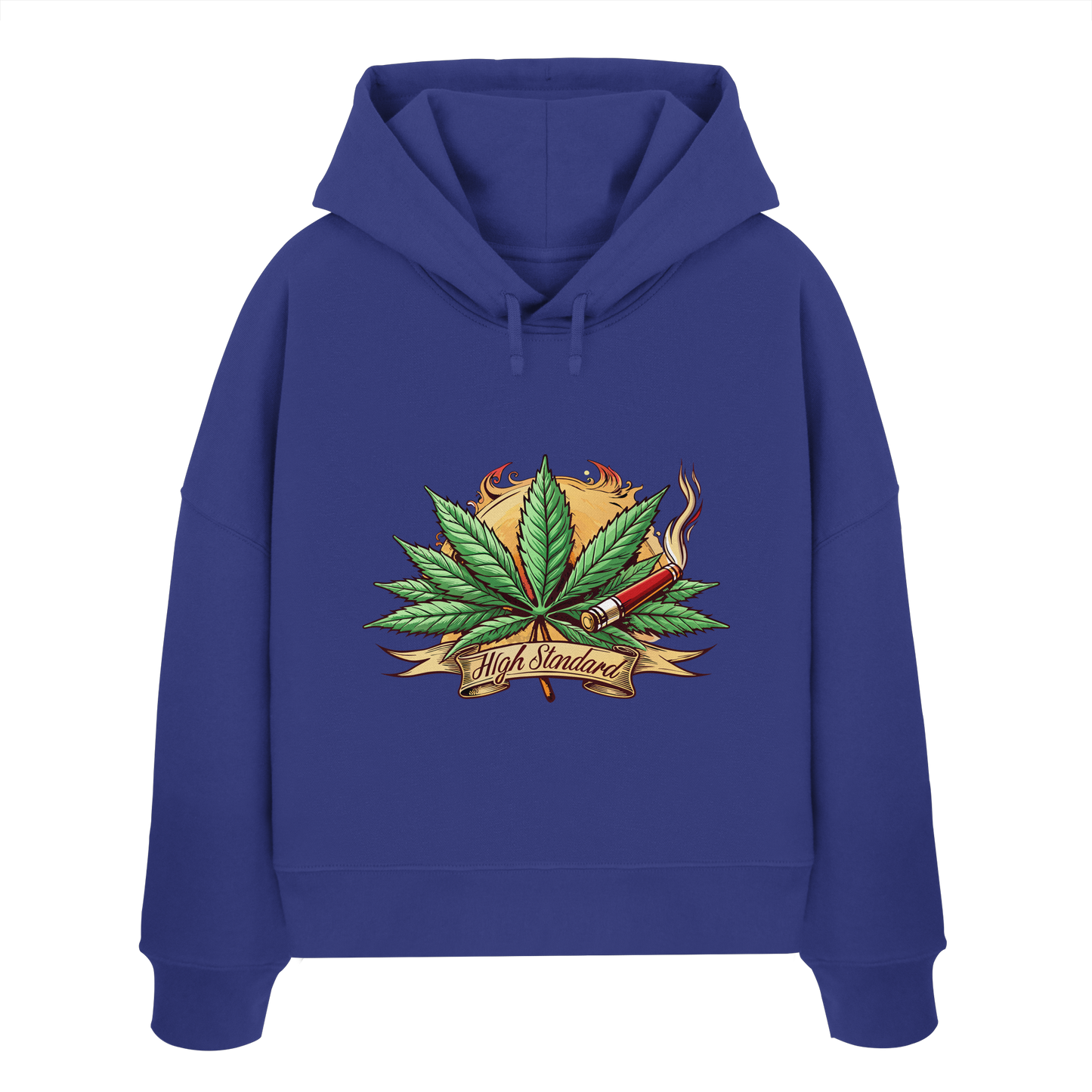 High Standard - Ladies Boxcut Hoodie