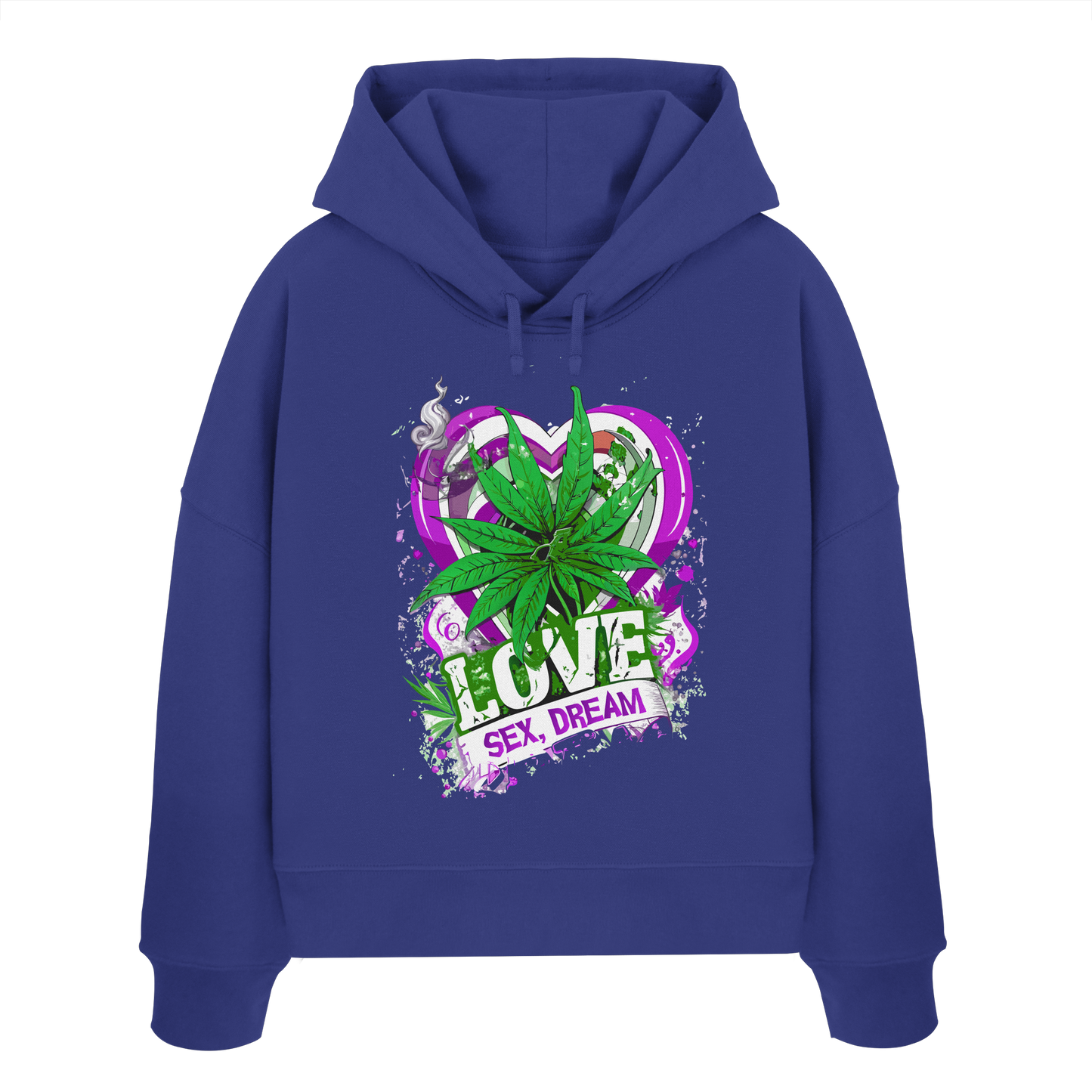 Love S#X Dream - Ladies Boxcut Hoodie