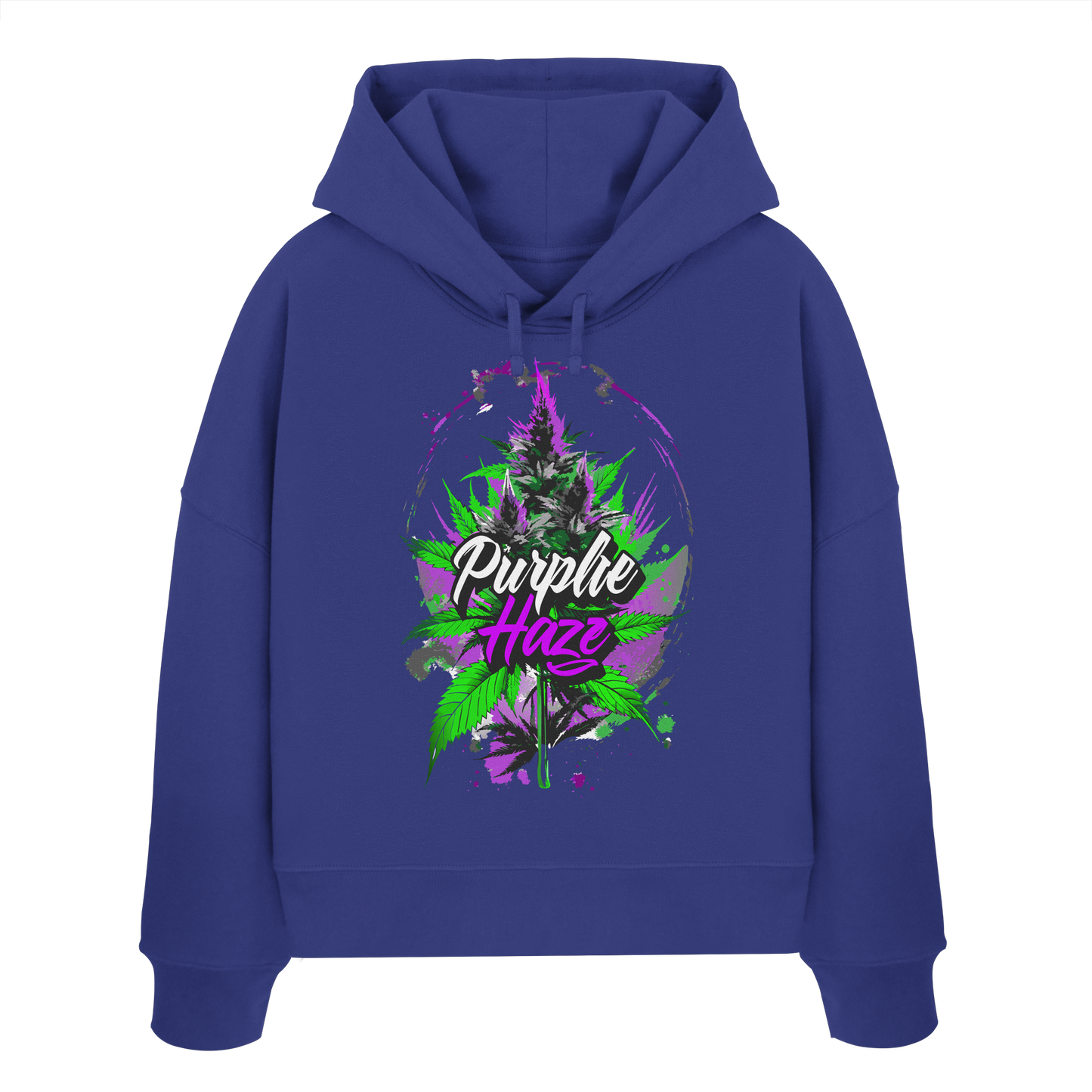 Purple Haze - Ladies Boxcut Hoodie