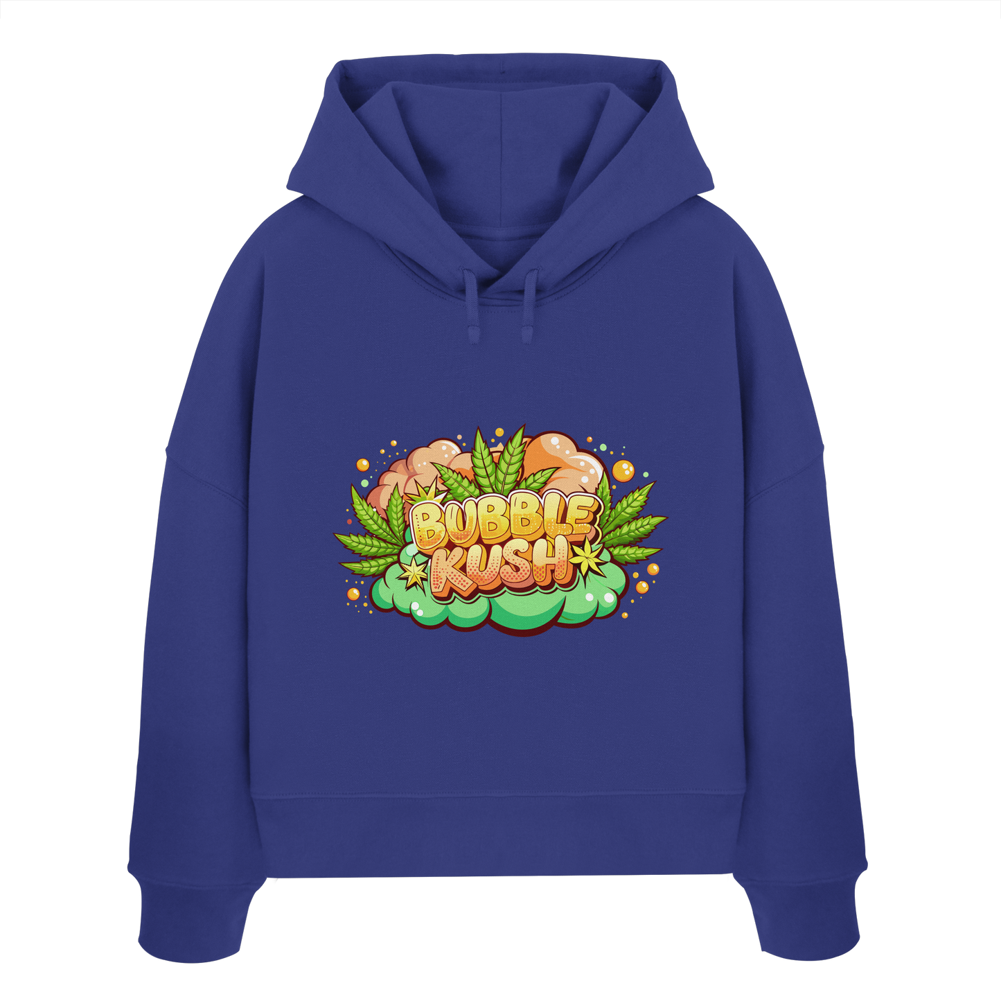 Bubble Kush - Ladies Boxcut Hoodie