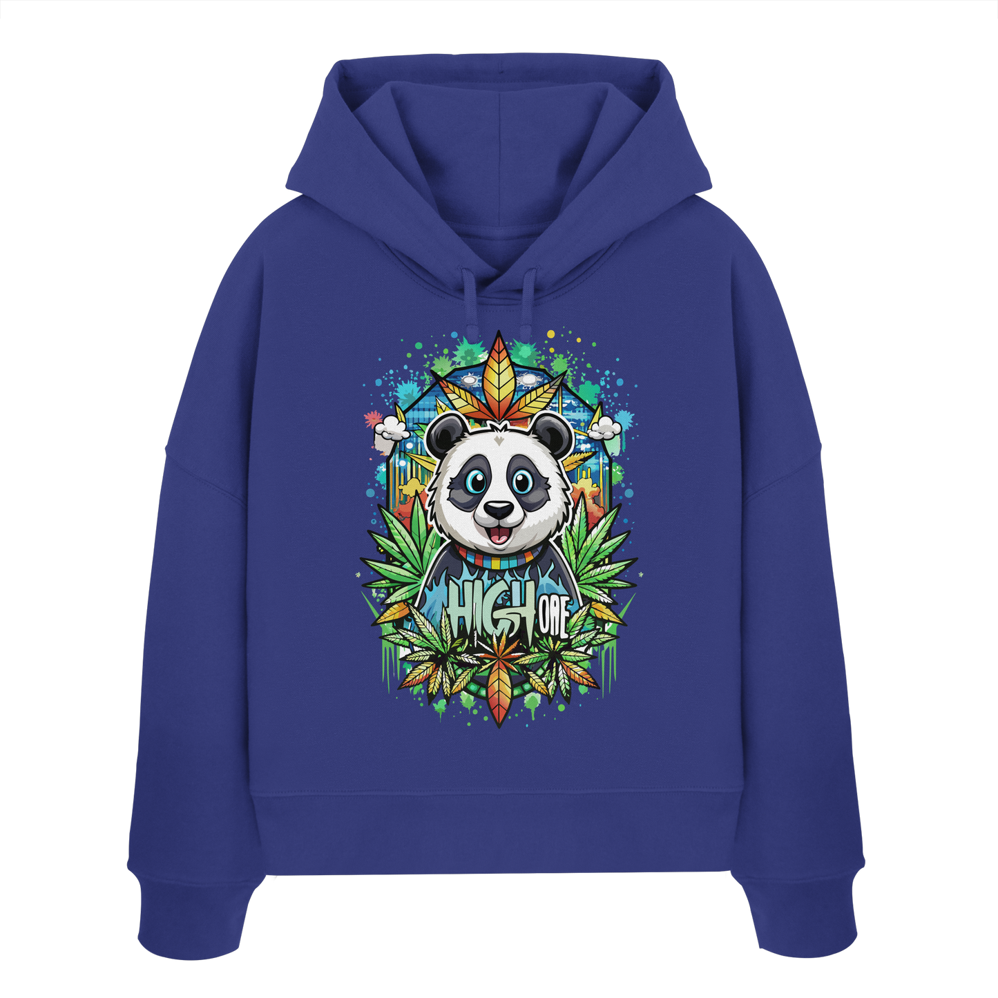 High Bear - Ladies Boxcut Hoodie