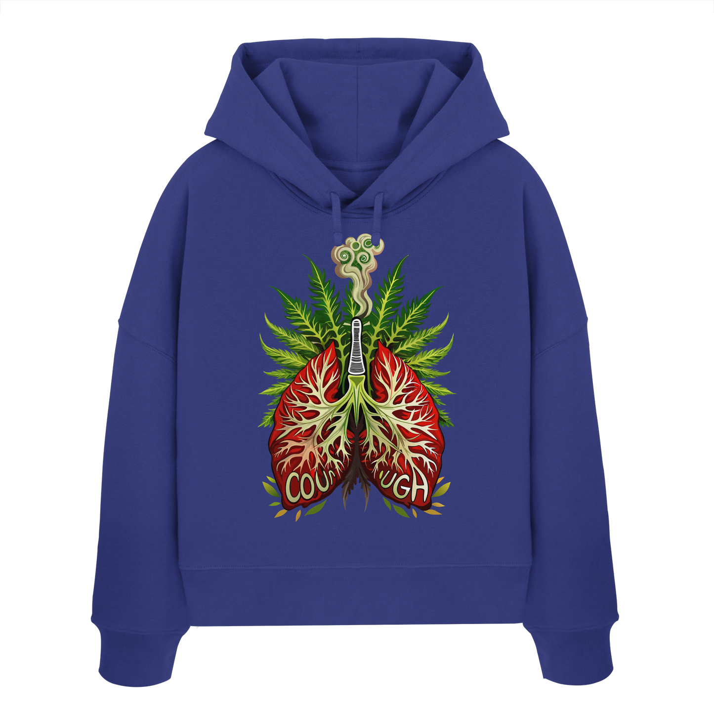 Couugh - Ladies Boxcut Hoodie