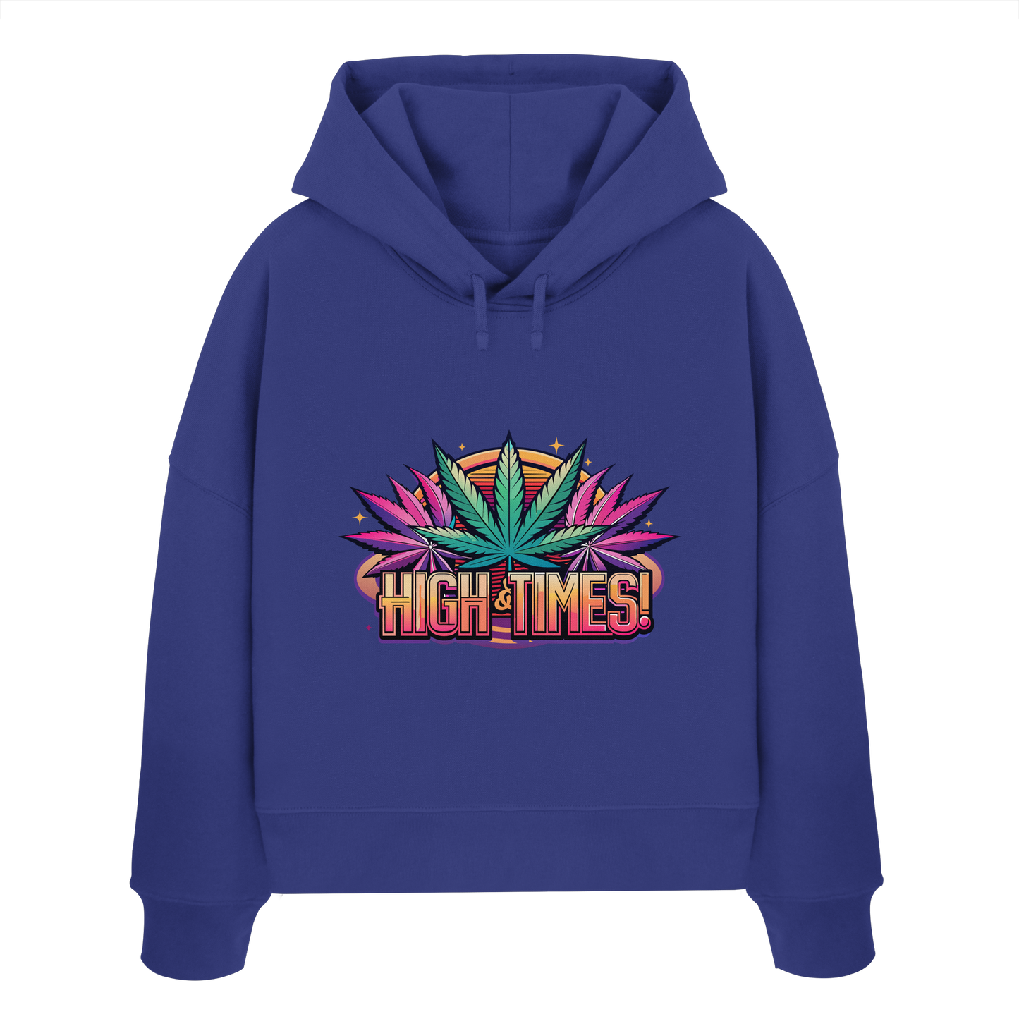 High Times Ufo - Ladies Boxcut Hoodie