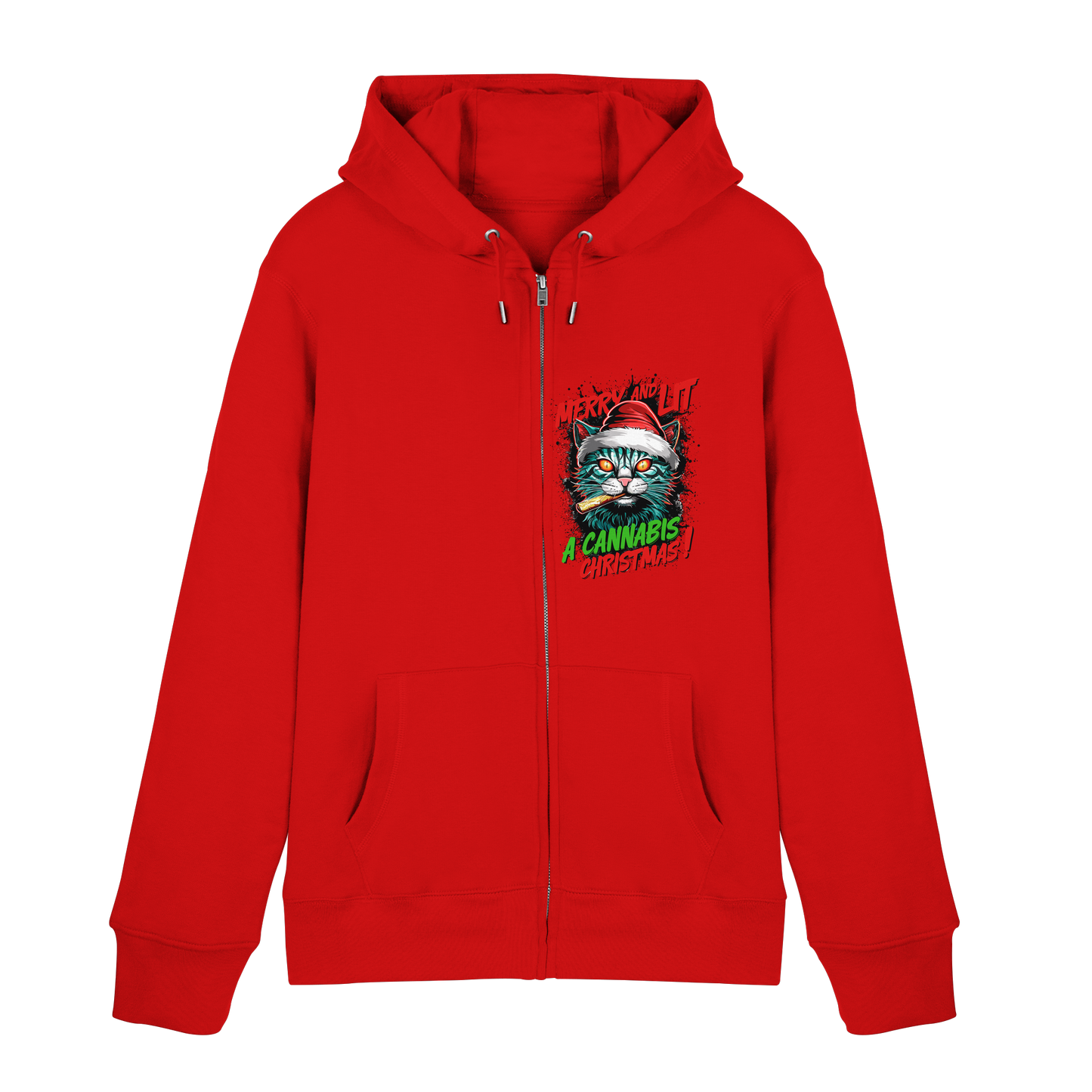 Cannabis Christmas - Zipper