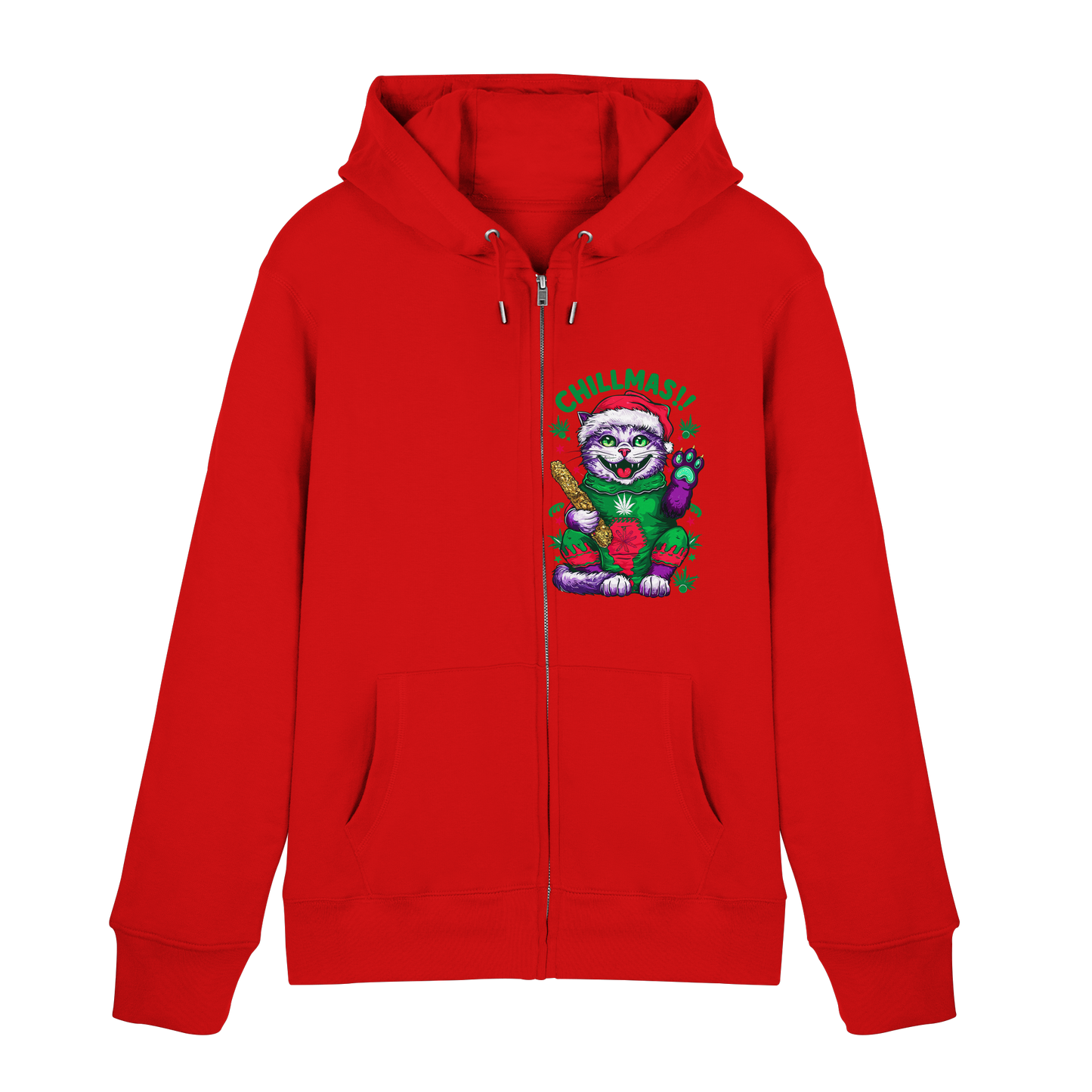 Chillmas Cat - Zipper
