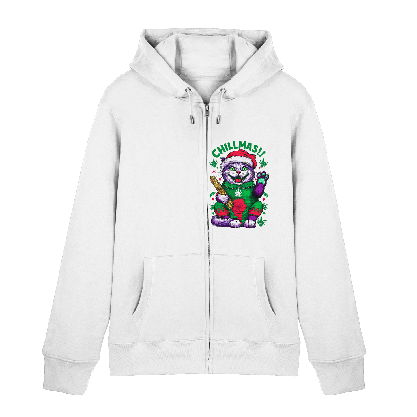 Chillmas Cat - Zipper